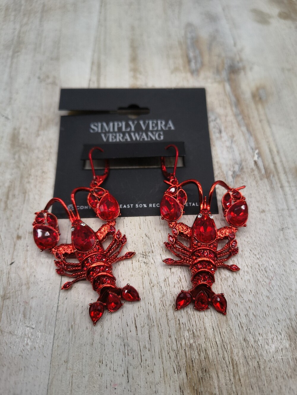 Simply Vera Vera Wang Lobster Earrings